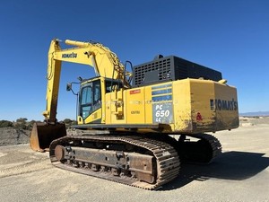 Nouvelle pelle hydraulique Komatsu PC650 100% peinte, équipement de construction japonais en stock, à vendre - Product Image 2
