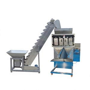 Machine de remplissage et de scellage quantitative de granulés à 4 seaux en acier inoxydable pour aliments et produits chimiques – Offre Spéciale - Product Image 1