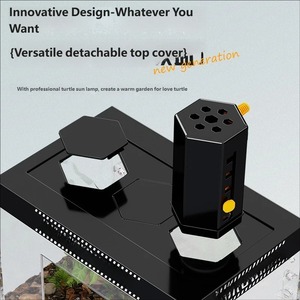 Plataforma de Escalada para Tortugas y Peces, Montada en Gancho, para Acuarios de Agua Profunda y de Alto Nivel de Agua, Casa Cálida para Tortugas - Product Image 4