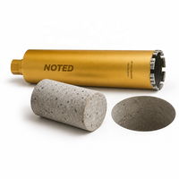 Foret diamanté OEM pour soudage laser, utilisation humide ou sèche, pour le perçage de béton, de briques et de blocs, refroidi par eau, coupe rapide, avec foret pilote