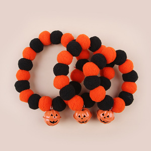 <span class=keywords><strong>Collar</strong></span> para Gato de Halloween con Diseño de Calabaza, Elegante, de Poliéster Sólido, Seguro, Ecológico y Multifuncional, Venta al por Mayor de Fábrica - Product Image 3