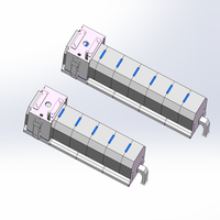 Blocs de boîtier entièrement métalliques pour roulements, engrenages de boîte de vitesses, crémaillères, rails de guidage - Collecteur de débris métalliques anti-poussière pour pompe à moteur 10 kW 220V/380V