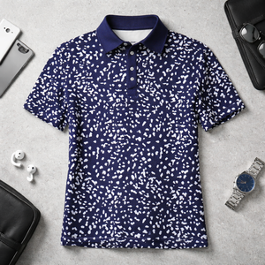 Uniformes de Equipo OEM, Camisetas Polo de Golf Sublimadas de Secado Rápido y Absorción de Humedad, Logotipo Personalizado - Product Image 3
