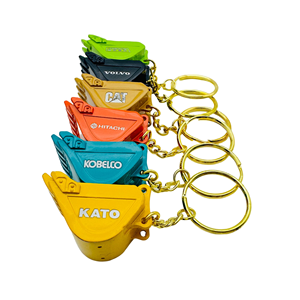 <span class=keywords><strong>Porte</strong></span>-clés et ornements créatifs en forme de dents de godet de pelle mécanique, modèle de dents de godet, souvenirs, décorations, pendentifs - Product Image 1