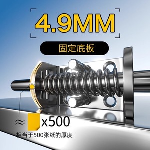 Loquet à ressort Nrh Nahui série 7954 en acier inoxydable 304, robuste, pour camions et armoires - Product Image 4