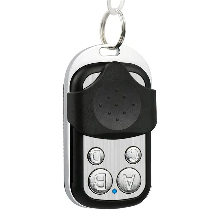 433mhz Electric Cloning 4 channel Universal Code Gate Garage Door Opener 4 Keys RF Remote Control