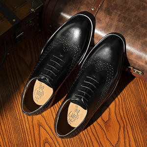 Summer New Style Men's Formal Shoes, Breathable <b>Top</b>-grain Leather Shoes, Men's Casual leather Dress Shoes& Oxfords - Product Image 3