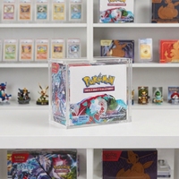 Boîte de protection UV à 99 % en acrylique avec fermeture magnétique pour cartes TCG, lot de 36 boosters, présentoir de collection