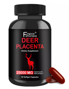 Hoge Kwaliteit Placenta Extract Stimuleert Energie En Uithoudingsvermogen 25000Mg 60 Capsules Hoogste Hert Placenta <span class=keywords><strong>Supplement</strong></span> Voor Volwassenen - Product Image 2