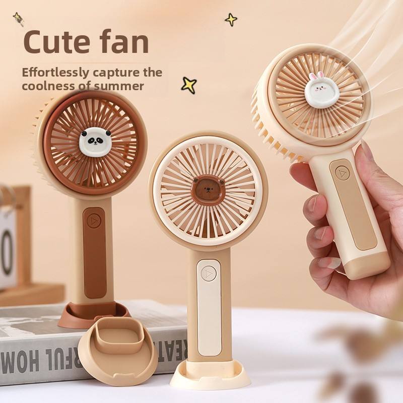 Mini Fan Fruit Cool Cute Handheld Fans for Kids