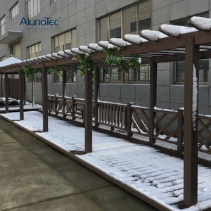 Alphalunotec-porte-raisin en Aluminium, étanche, pour Patio, gazébo, toit avec perche en <span class=keywords><strong>bois</strong></span> - Product Image 2