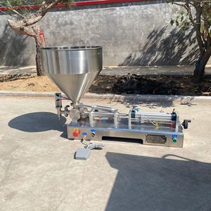 Machine de pesage et de remplissage de bouteilles de liquide Machine de remplissage de liquide de boisson <span class=keywords><strong>semi</strong></span>-automatique pour bouteilles en plastique - Product Image 5