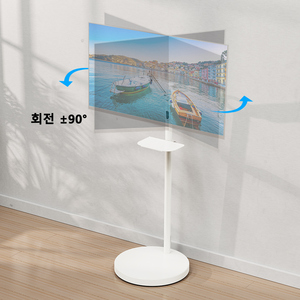 <span class=keywords><strong>Soporte</strong></span> de <span class=keywords><strong>monitor</strong></span> móvil de Corea <span class=keywords><strong>Blanco</strong></span>/Negro Rotación giratoria Inclinación Resorte mecánico Pantalla <span class=keywords><strong>Soporte</strong></span> de piso - Product Image 4