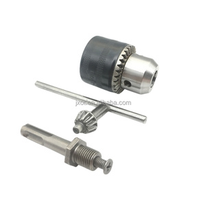 Clé de <span class=keywords><strong>mandrin</strong></span> de perceuse 13 mm en acier à trois griffes pour mini-perceuse sans fil portable avec adaptateur de <span class=keywords><strong>mandrin</strong></span> SDS haute précision - Product Image 2
