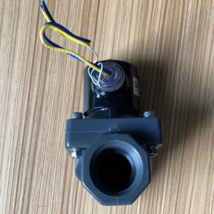 Válvula Solenoide Magnética de PVC de 2 Pulgadas DN25, Normalmente Cerrada, 220v CA, 12v, para Agua - Product Image 5
