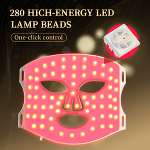 NIR Infravermelho Luz Pele Rejuvenescimento Máscara Facial Levou Máscara Rosto Cuidados Com A Pele Levou Dispositivo De Beleza Levou Máscara Rosto Cuidados Com A Pele - Product Image 4