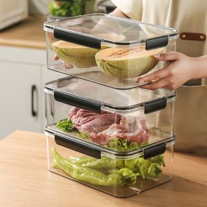 Serrure à clip domestique contenants alimentaires en plastique hermétiques boîte à bento sans bpa gardien de fraîcheur - Product Image 3