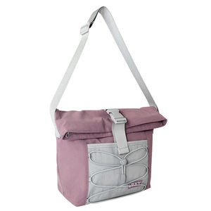 Unisex Light Gray Lightweight Nylon <b>20L</b> Normcore/Minimalist Characters Pattern Durable Portable Outdoor Tote <b>Bag</b> Zipper - Product Image 2