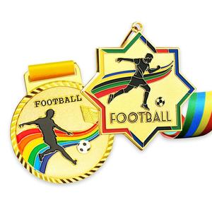 RENHUI Fantasy Football Gold efa Worlds World Class Soccer Metal Crafts sport medaglie e trofei personalizzati - Product Image 1