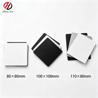 Kit de fixation murale pour affiches métalliques : plaques magnétiques adhésives en aluminium pour impressions par sublimation, support photo, cadre, feuille magnétique carrée
