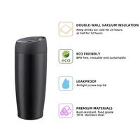 Termos de Café de Acero Inoxidable a Precio de Mayoreo, Taza de Viaje con Colores Personalizados, Taza Aislada al Vacío