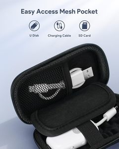 เคสแข็งสำหรับ AirFly SE/Pro V2/Pro/Duo, <span class=keywords><strong>Avantree</strong></span> Relay/1Mii เครื่องส่งสัญญาณไร้สายบลูทูธ, กระเป๋าใส่แบบพกพา - Product Image 5