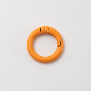 Colored Spring Buckle 22mm Zinc Alloy Bag <b>Ring</b> Keychain Accessory Fashion DIY Pendant - Product Image 2