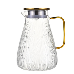 Bouilloire à thé en verre épaissi résistant aux hautes températures, grande capacité, pour la maison - Product Image 1