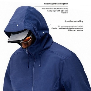 Veste à capuche en duvet de <span class=keywords><strong>canard</strong></span> 90%, homme femme, veste de randonnée 2 en 1, parka de ski imperméable avec indice d'imperméabilité de 5000 mm - Product Image 3