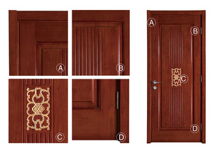 <span class=keywords><strong>Simple</strong></span> By Pass Door Wooden Bedroom Door In Cheap Price - Product Image 3