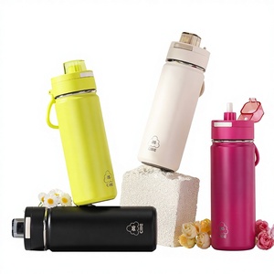 Taza cilíndrica de dibujos animados <span class=keywords><strong>Xile</strong></span> para mujer, de gran capacidad, portátil, de alta calidad, estilo macaron, con cuerda - Product Image 1