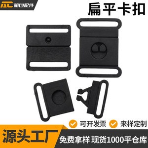 In stock: <b>webbing</b> connector buckle, plastic safety buckle, quick-access badge lanyard accessory. - Product Image 5