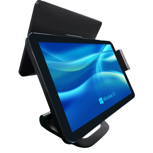 15.6-inch màn hình kép <span class=keywords><strong>POS</strong></span> PC với 80 mét Máy in nhiệt Màn hình cảm ứng cho tiền mặt hệ thống đăng ký - Product Image 5
