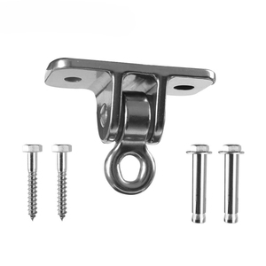 Nuovo Gancio Girevole JINYUHUI in Acciaio Inox per Impieghi Gravosi, Rotazione a 360°, Montaggio a Soffitto, Assemblaggio Hardware per Amaca - Product Image 1