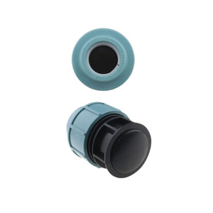 Capuchon d'extrémité de bouchon de tuyau en PE personnalisé-pour tubes d'irrigation d'eau et de terres agricoles domestiques Connecteurs de tuyau en PE à PVC - Product Image 1