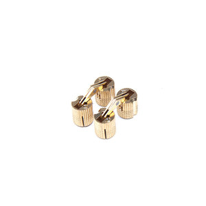 Bisagra oculta de cobre de 10 mm, bisagra de cobre puro para muebles, para cajas decorativas, cajas de joyería, cajas de vino, cajas de cigarros - Product Image 1