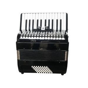 Accordéon professionnel SEASOUND OEM, 26 touches, 48 basses, 3 registres, noir, en celluloïd, instrument de musique, accordéon JP2648 en bois - Product Image 2