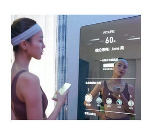 Écran tactile étanche Led Android Smart <span class=keywords><strong>TV</strong></span> Salle de bain <span class=keywords><strong>Miroir</strong></span> magique Haut-parleurs intégrés - Product Image 1