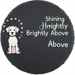 USA personnalisé réconfortant cadeau de perte d'animal de compagnie imprimé pierre commémorative avec <span class=keywords><strong>poème</strong></span> citation <span class=keywords><strong>jardin</strong></span> - Product Image 3