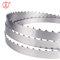 Lames de scie à ruban durcies à prix direct usine, pour la découpe de bois dur, durables, adaptées aux lames de scie à ruban enveloppantes