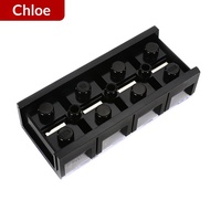 Borne de raccordement en cuivre type clôture TC-603/604/1003/1004/150 pour câblage, borne de connexion fixe sur rail DIN, bloc de jonction d'alimentation