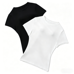 Camiseta de Mujer Personalizada, Corte Ajustado, Impresión Serigráfica, Poliamida, Manga Corta, 250 g/m² - Product Image 2