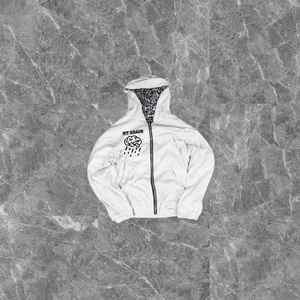 Sudadera con capucha y cremallera para hombre, nueva, personalizada, de tejido grueso, estampada y bordada, más vendida. - Product Image 2