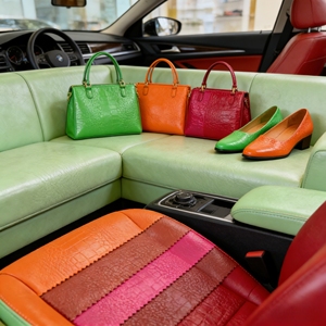 Cuero Sintético con Patrón Tejido para Uso Textil en el Hogar, Resistente a las Manchas, Suave al Tacto, con Relieve, para Volantes de Automóviles - Product Image 6