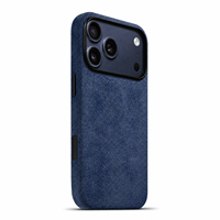Casing HP iPhone 18 Pro Premium Kulit Suede Italia Gaya Supercar Full Wrap Trim CNC Berkualitas Tinggi Magnet Kuat Logo Custom