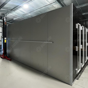 غرفة رش فاخرة 7م*4م*3.2م مع ألواح جدارية EPS بسمك 5 سم وفرن لطلاء وتجفيف السيارات بقوة تسخين كهربائي 24 كيلوواط - Product Image 5