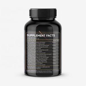 Capsule di Shilajit Puro dell'Himalaya con Etichetta Privata, Integratore Energetico 8 in 1 con Ashwagandha e Ginseng - Product Image 5
