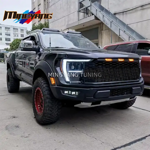 Kit carrosserie de haute qualité pare-chocs de voiture pour <span class=keywords><strong>Ford</strong></span> <span class=keywords><strong>ranger</strong></span> 2012-2021 T6 T7 T8 mise à niveau <span class=keywords><strong>2022</strong></span> <span class=keywords><strong>Raptor</strong></span> <span class=keywords><strong>F150</strong></span> thaïlande bodykit - Product Image 2