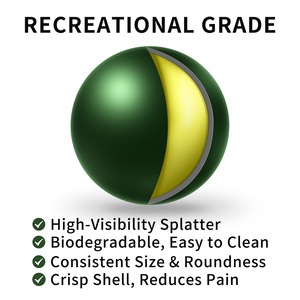 Billes <span class=keywords><strong>de</strong></span> peinture multicolores <span class=keywords><strong>de</strong></span> qualité récréative 0,68 mm – Vente en gros d'obus <span class=keywords><strong>de</strong></span> tir <span class=keywords><strong>de</strong></span> loisir pour le divertissement – Munitions primaires - Product Image 2