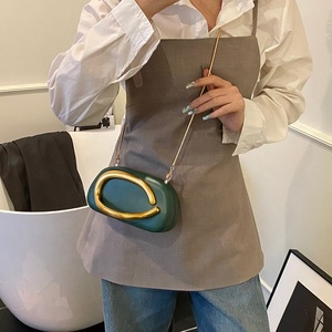 Túi xách nữ PU cầm tay kim loại, túi đeo chéo thời trang 2026, ví đá nhỏ, túi cầm tay nhỏ, túi đeo dây xích - Product Image 5